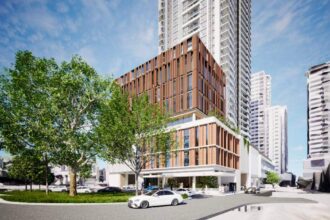 Architectural rendering of 8-16 Jamieson Street, Bowen Hills